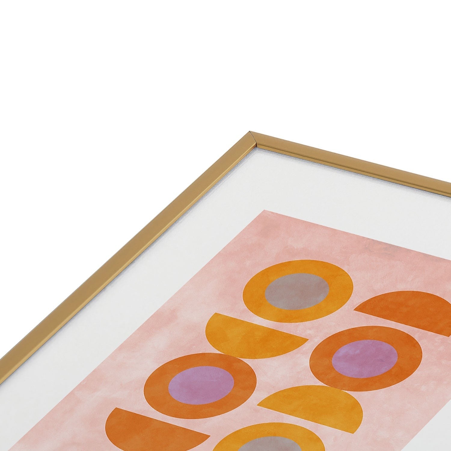 Mirimo Warm Balance Metal Framed Art Print