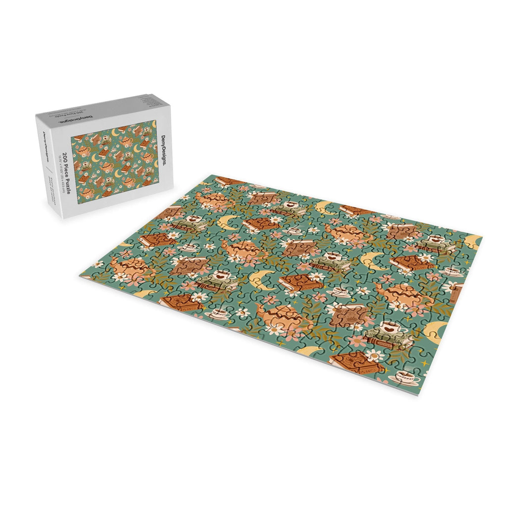 Avenie Moonlit Reading Nook I Puzzle