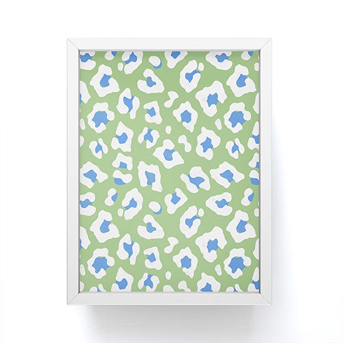 Avenie BR Cheetah Print Framed Mini Art Print