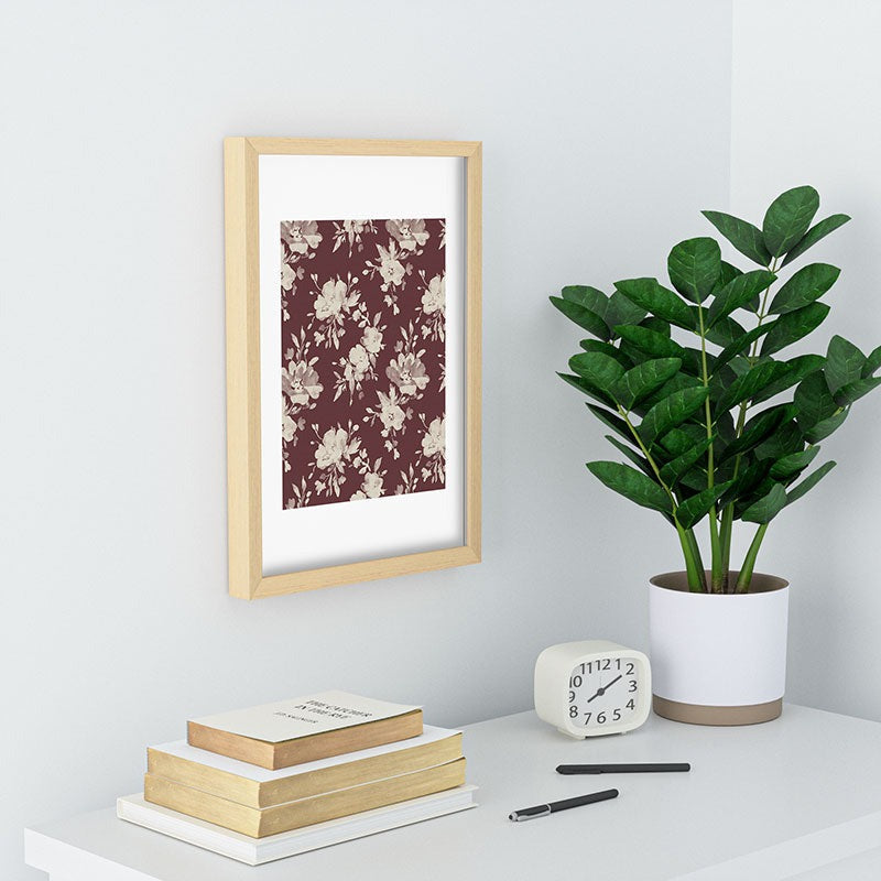 Marta Barragan Camarasa Antique Petal Romance Recessed Framing Rectangle