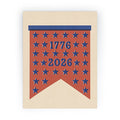DENY Designs Star Banner Mini Art Print