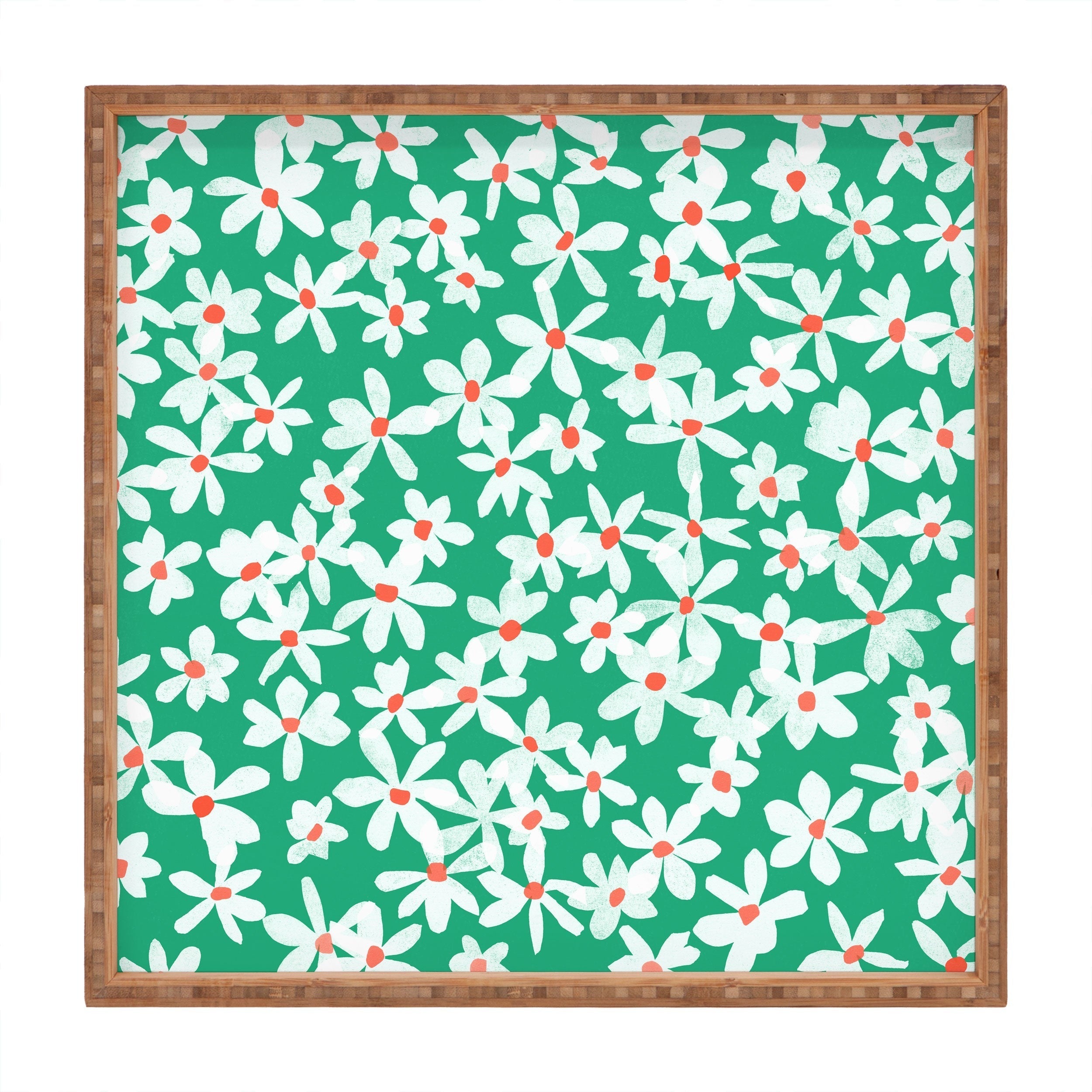 Garima Dhawan wildflowers 15 Square Tray