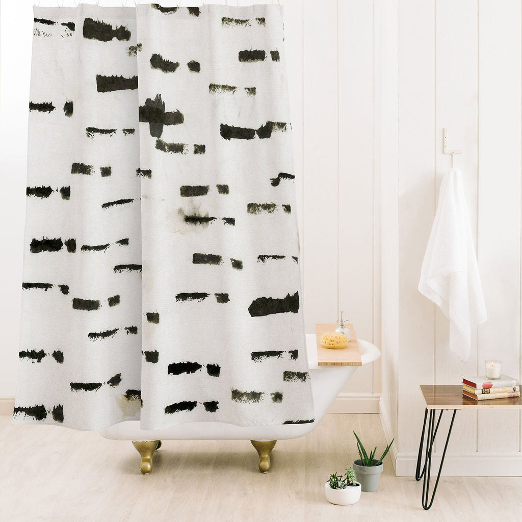 Iris Lehnhardt Wabi Sabi 1601 Shower Curtain