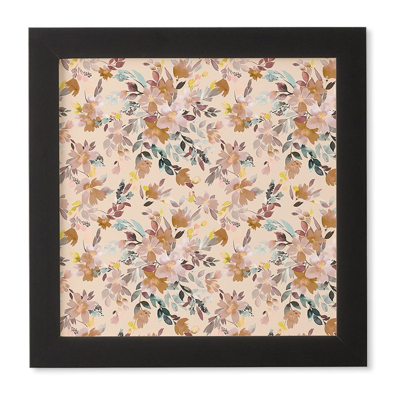 Ninola Design Botanic Retreat Floral Oleander Whimsical Soft Pink Framed Wall Art