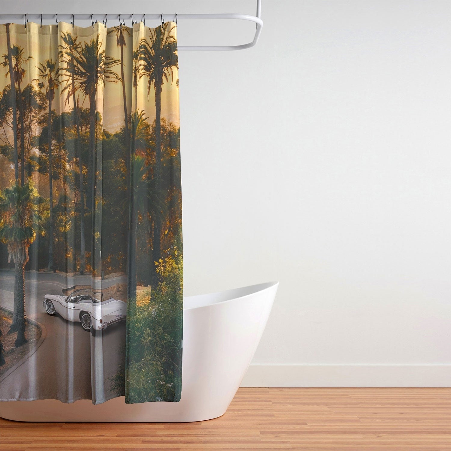 Gal Design Sunset Blvd Shower Curtain
