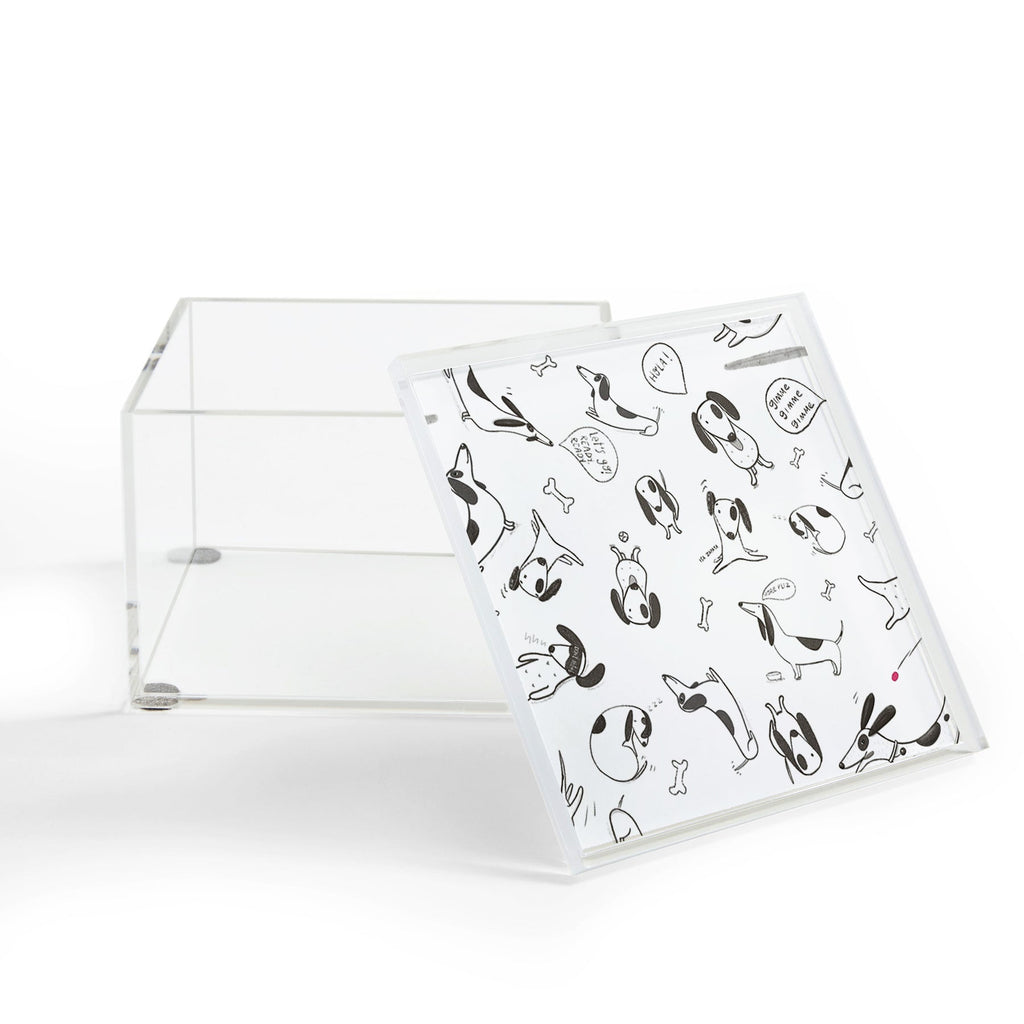 Isa Zapata Doxie Acrylic Box