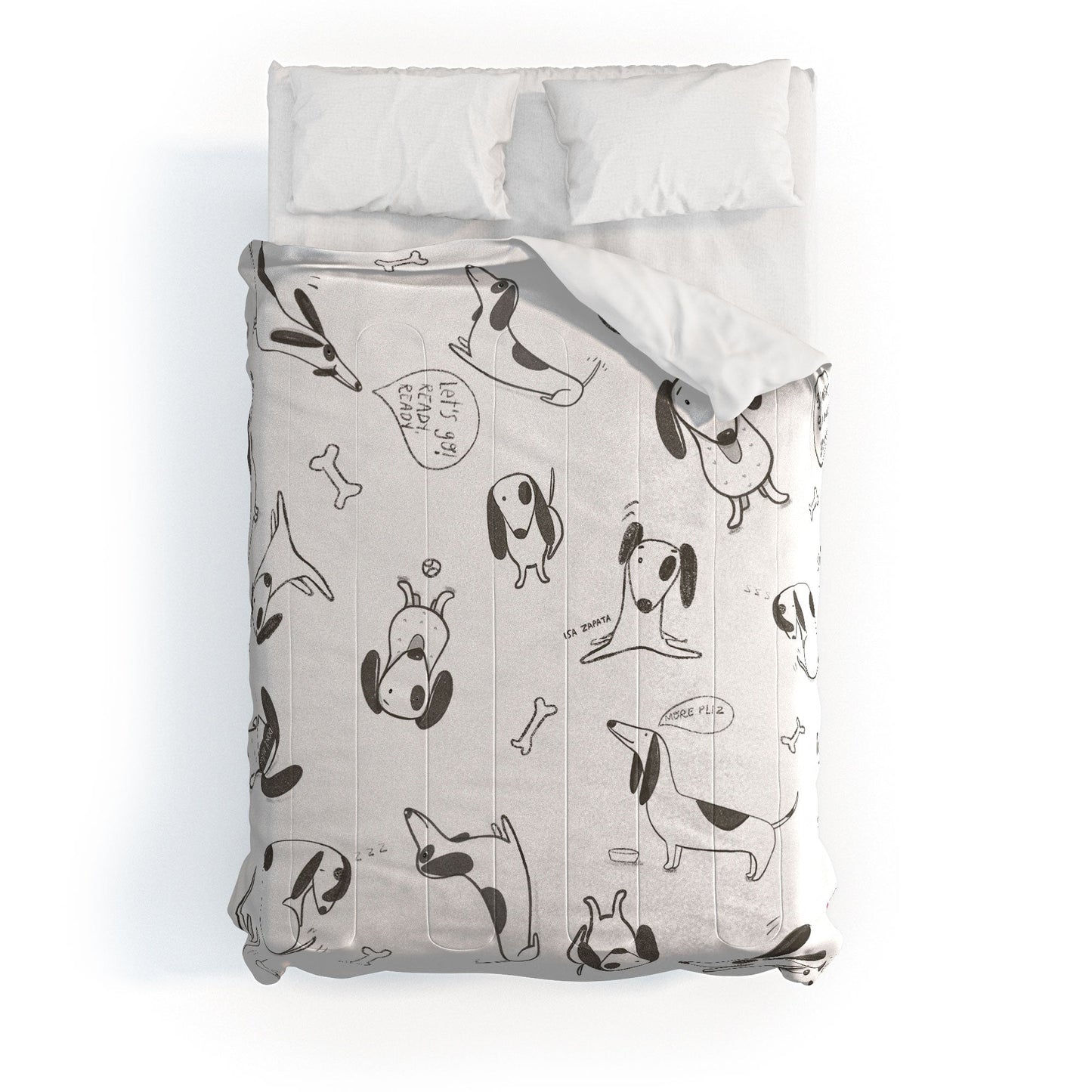 Isa Zapata Doxie Comforter