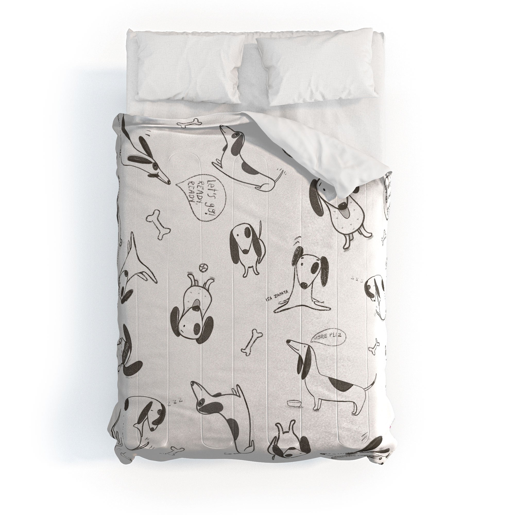 Isa Zapata Doxie Comforter