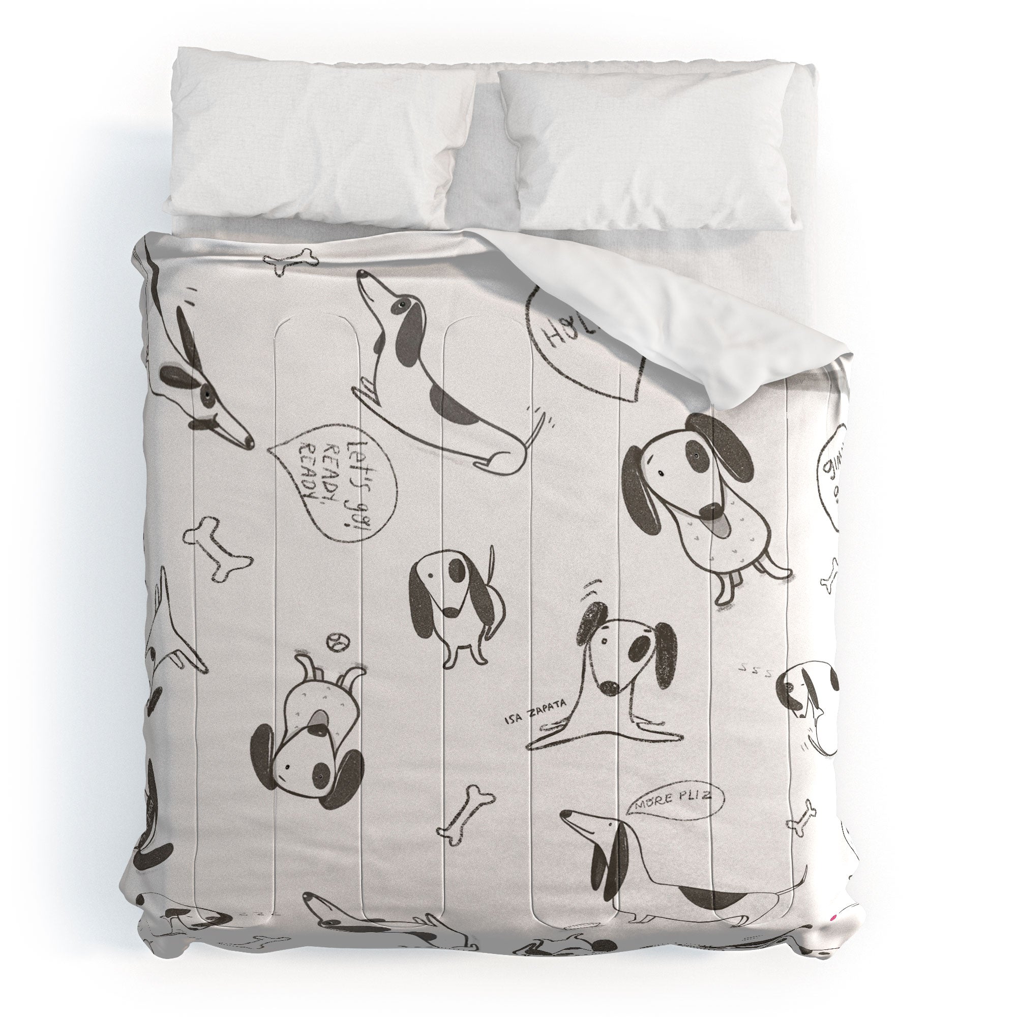 Isa Zapata Doxie Comforter
