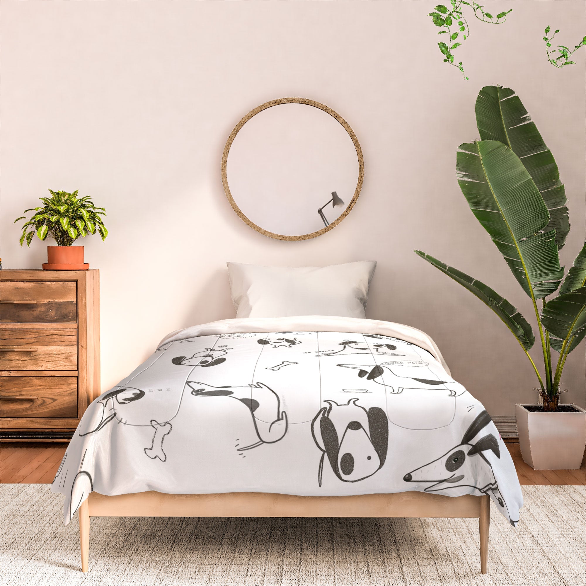 Isa Zapata Doxie Comforter