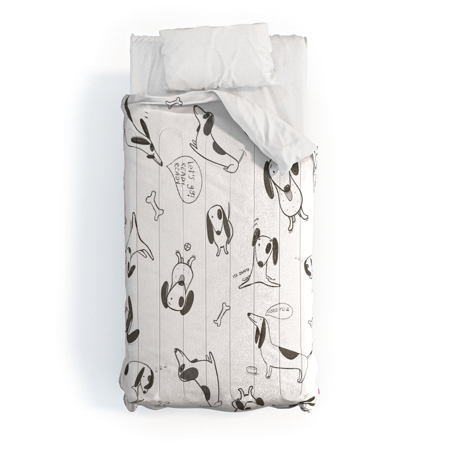 Isa Zapata Doxie Comforter