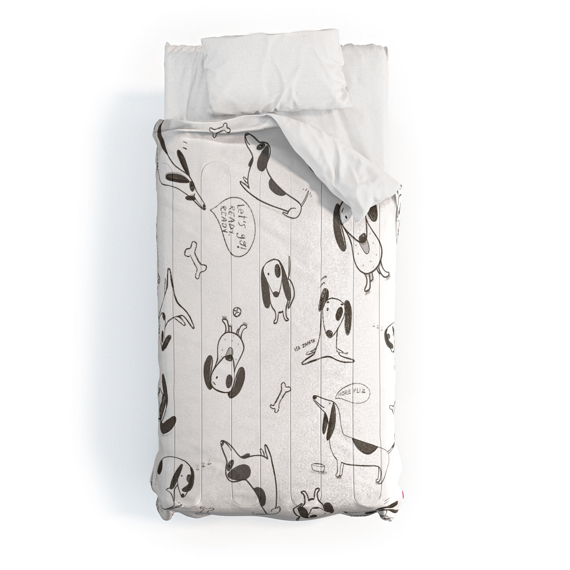 Isa Zapata Doxie Comforter