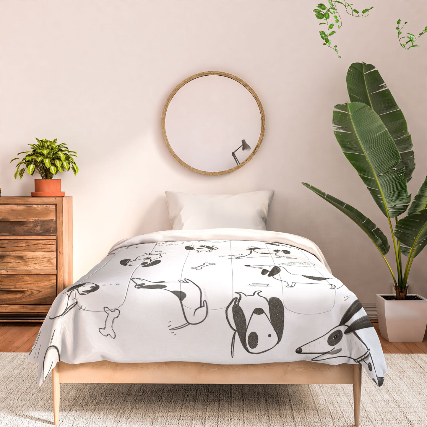 Isa Zapata Doxie Comforter