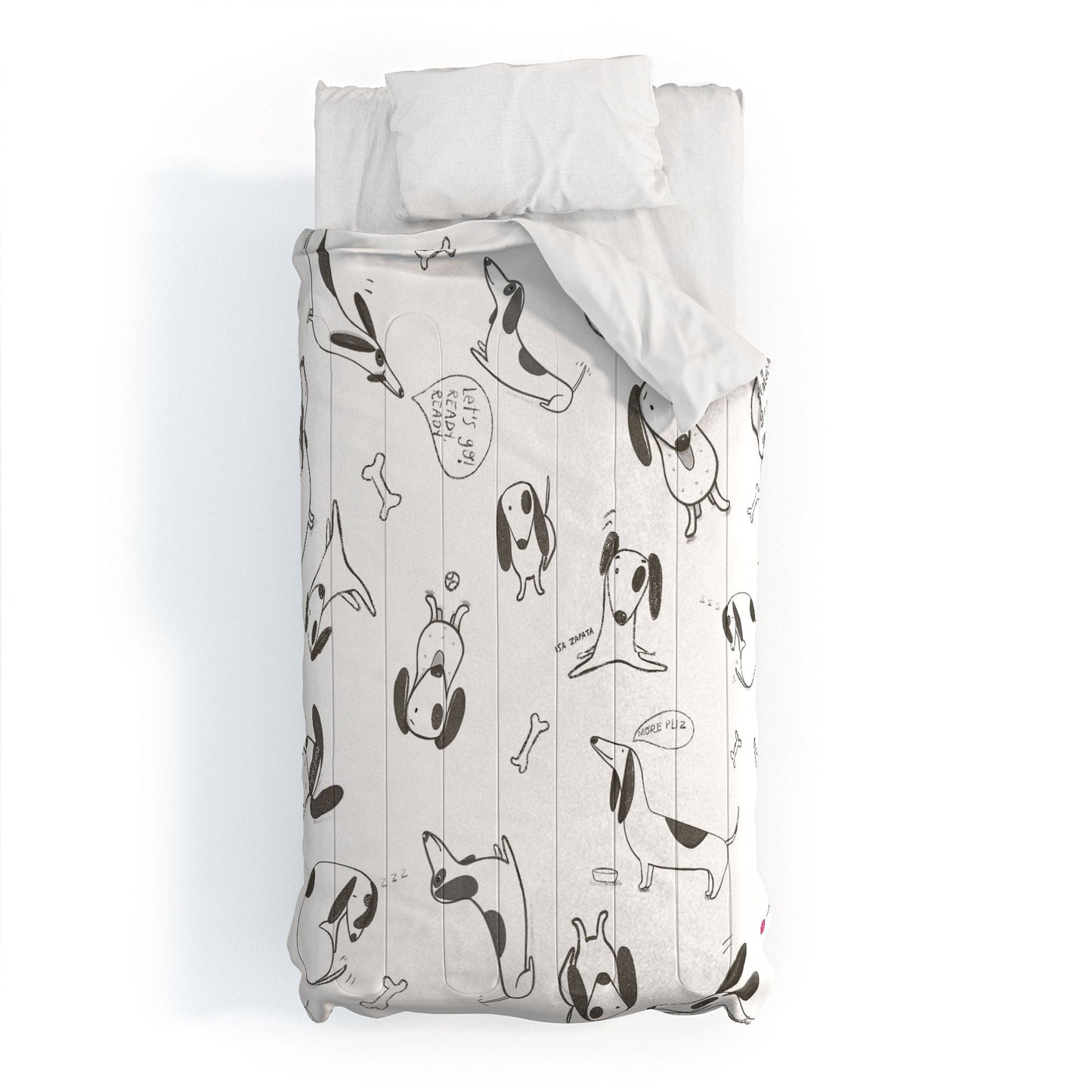 Isa Zapata Doxie Comforter