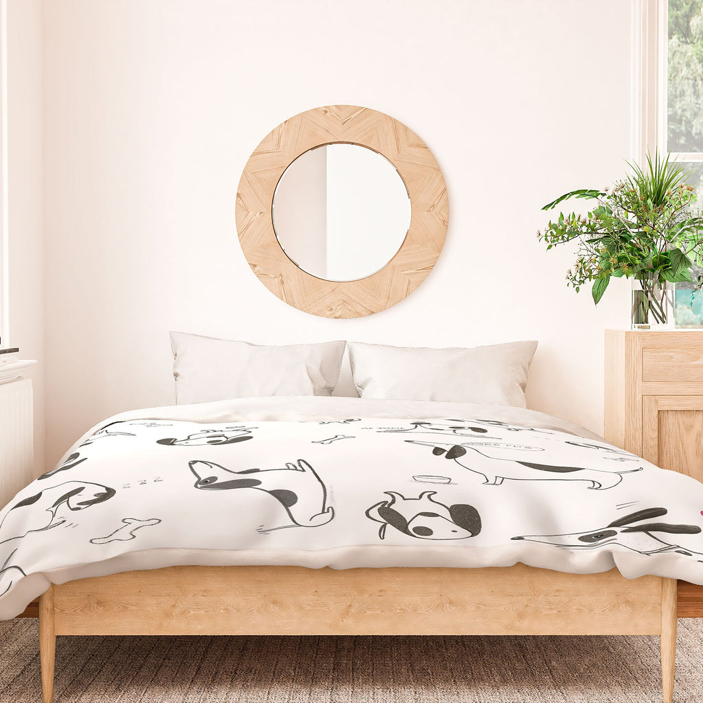 Isa Zapata Doxie Duvet Cover