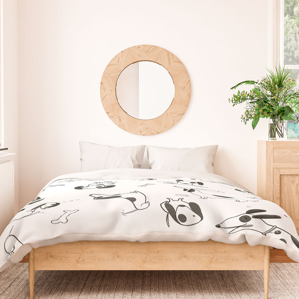 Isa Zapata Doxie Duvet Cover