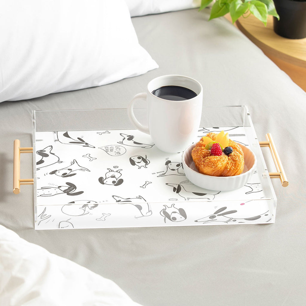 Isa Zapata Doxie Acrylic Tray