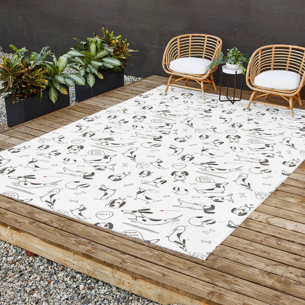 Isa Zapata Doxie Outdoor Rug