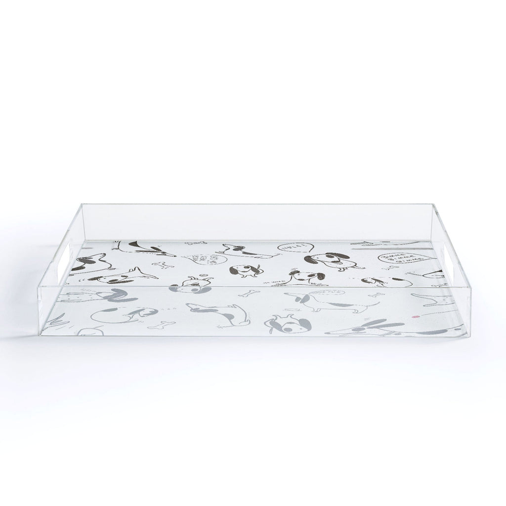 Isa Zapata Doxie Acrylic Tray