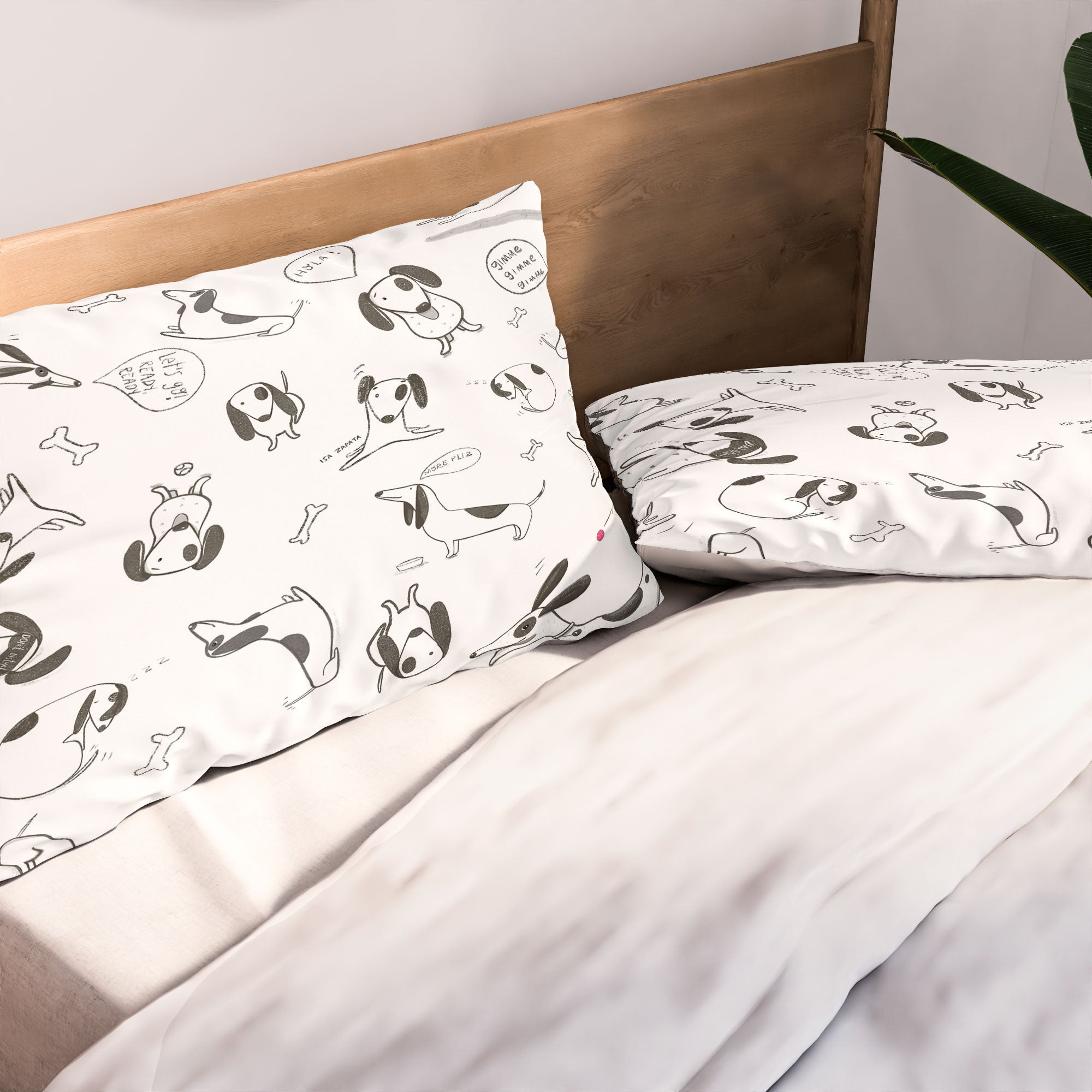 Isa Zapata Doxie Pillow Shams