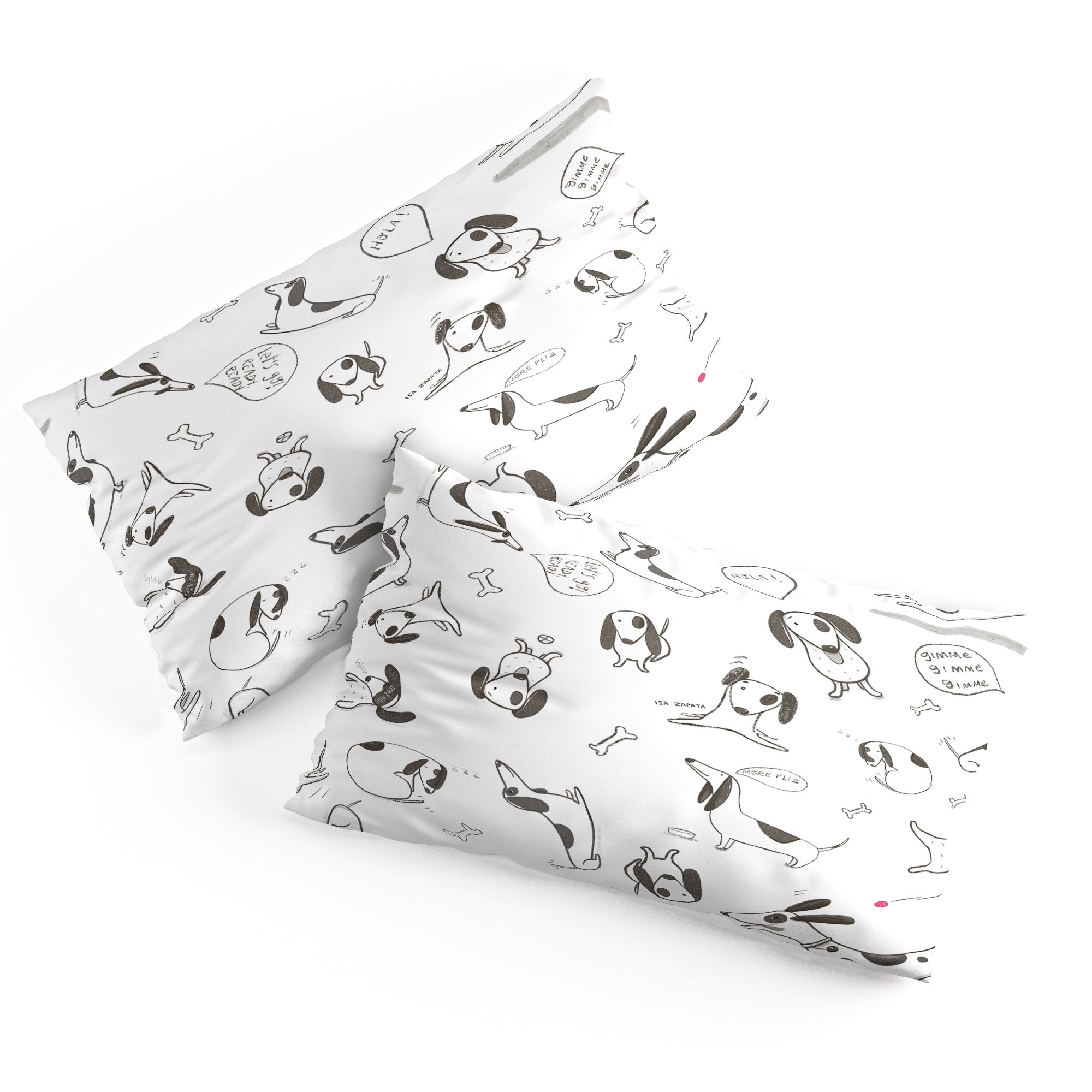 Isa Zapata Doxie Pillow Shams