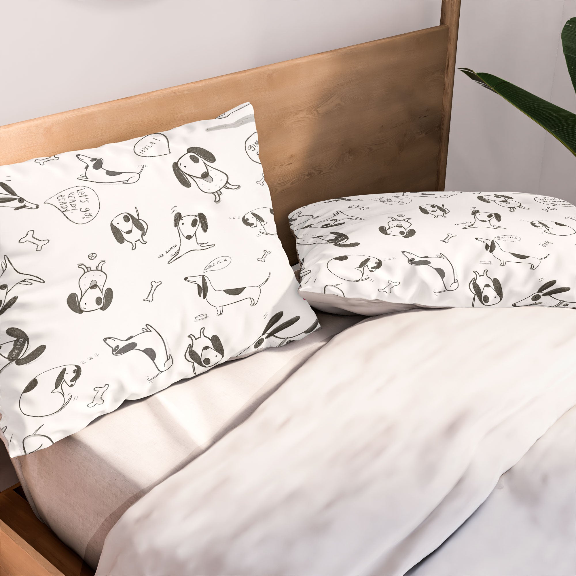 Isa Zapata Doxie Pillow Shams