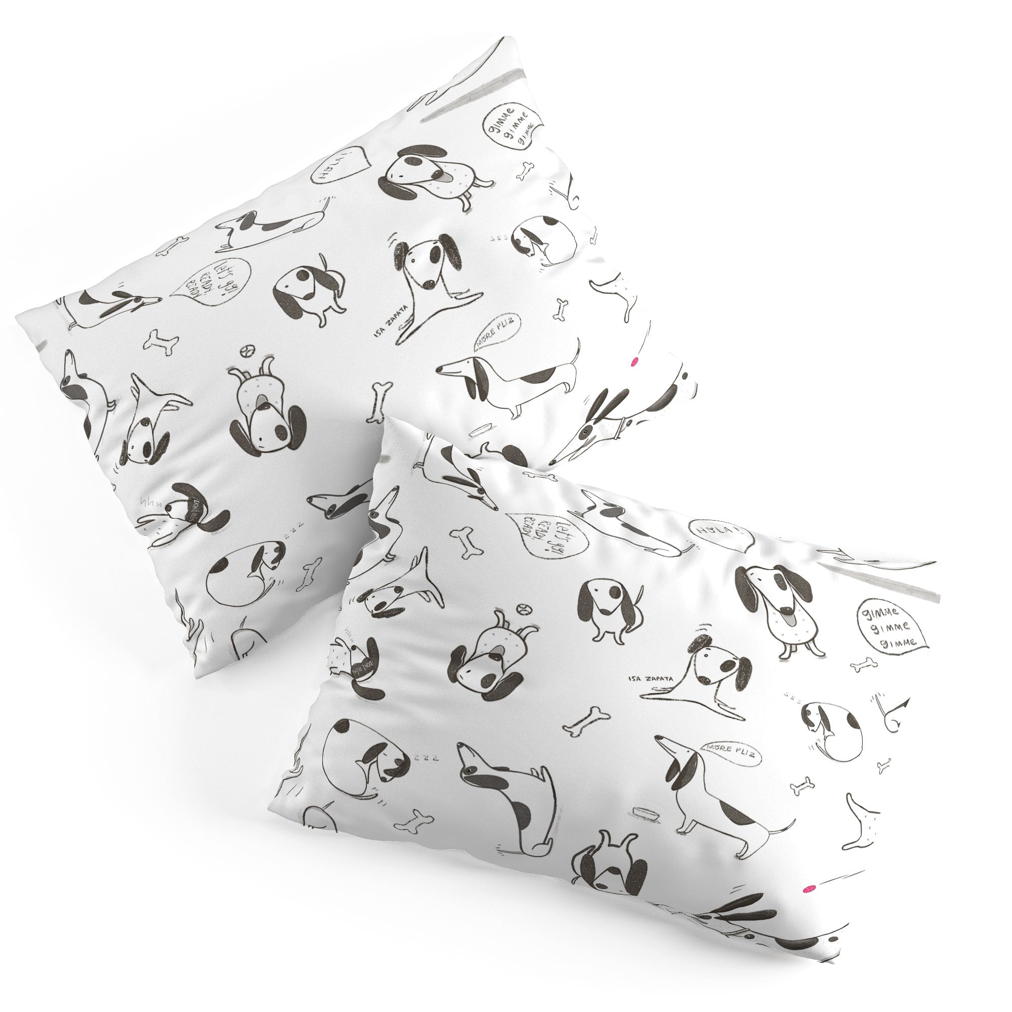 Isa Zapata Doxie Pillow Shams