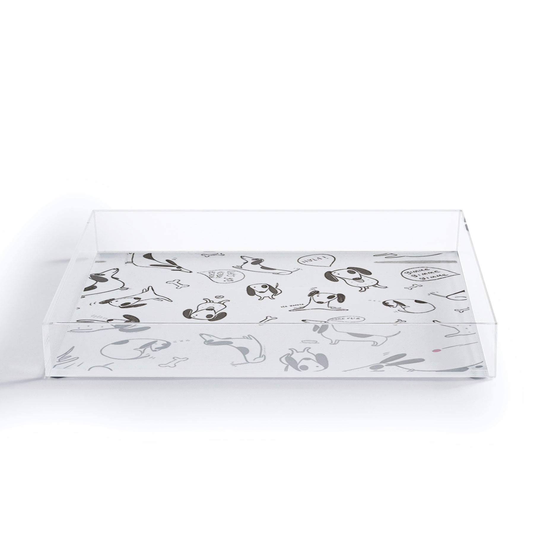 Isa Zapata Doxie Acrylic Tray