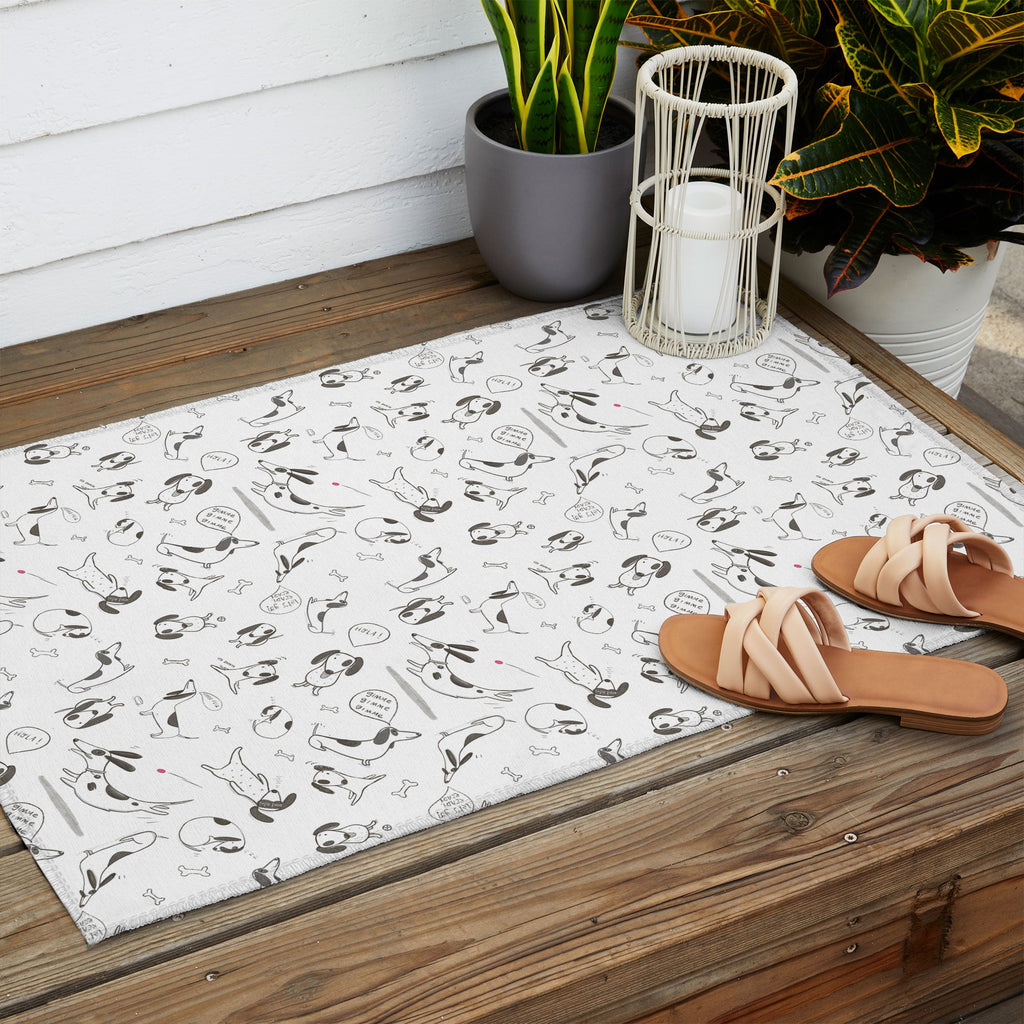 Isa Zapata Doxie Outdoor Rug