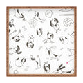 Isa Zapata Doxie Square Tray