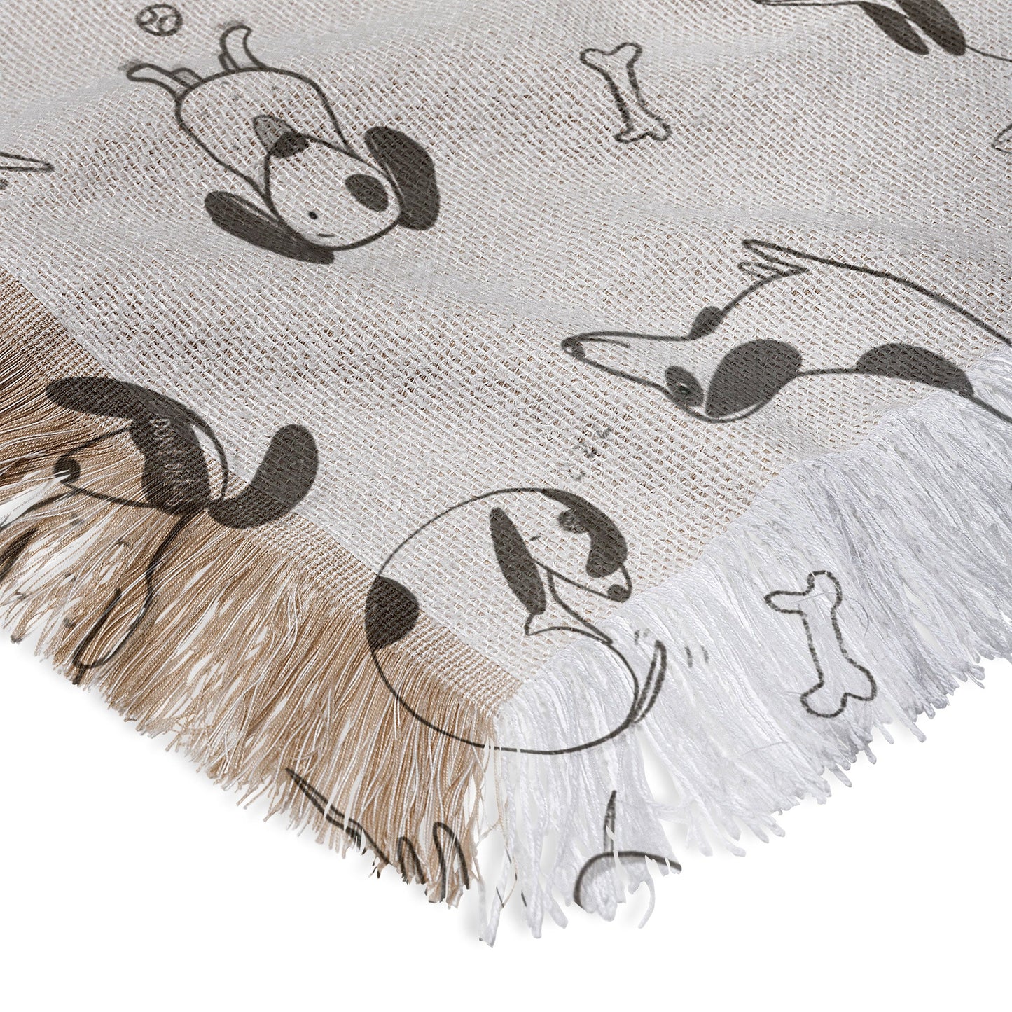 Isa Zapata Doxie Throw Blanket