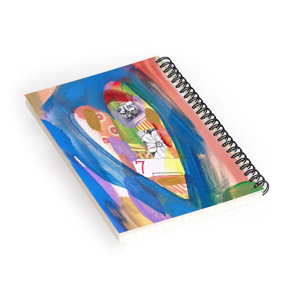 Natalie Baca Lucky in Love Spiral Notebook