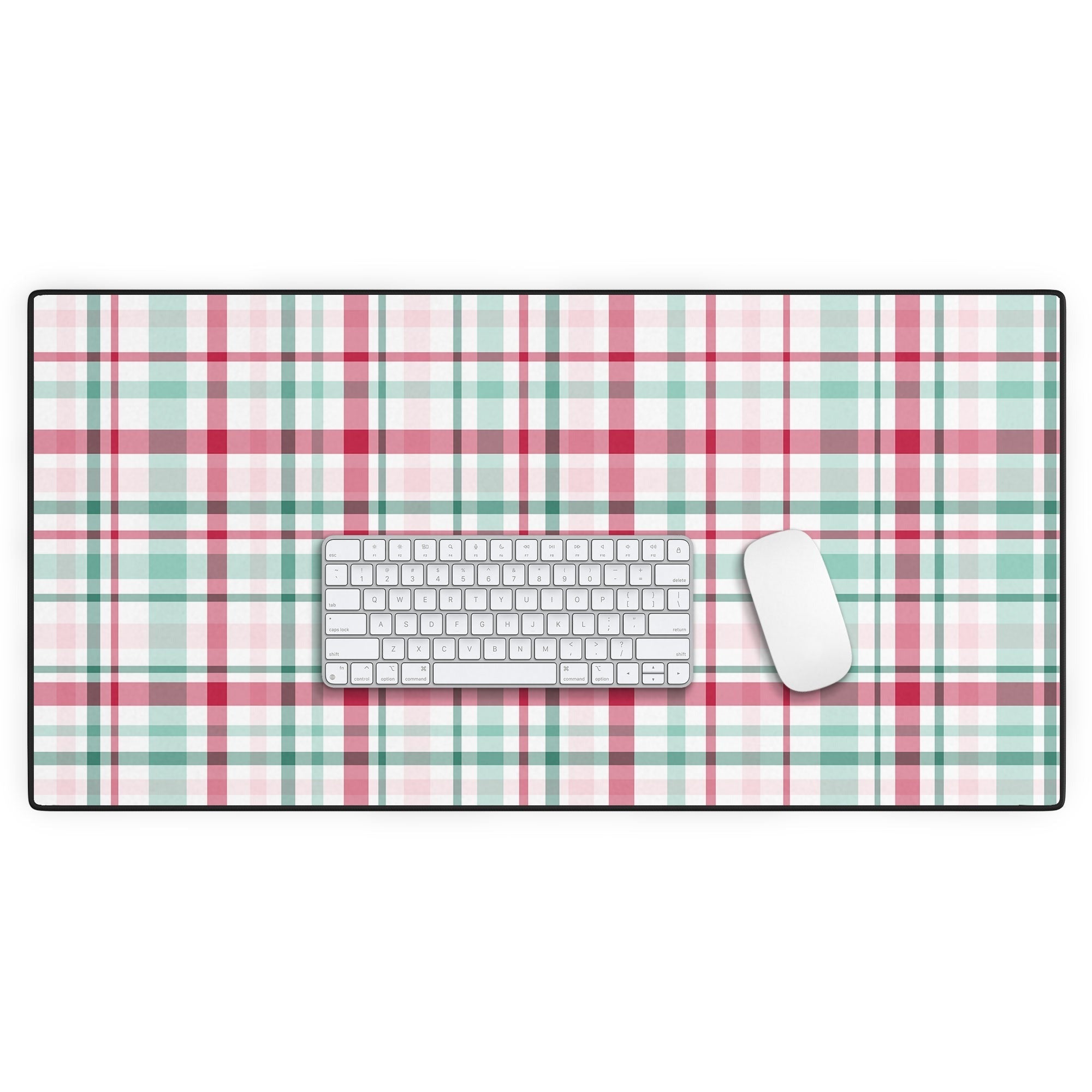 Lisa Argyropoulos Merry Vintage Plaid Desk Mat
