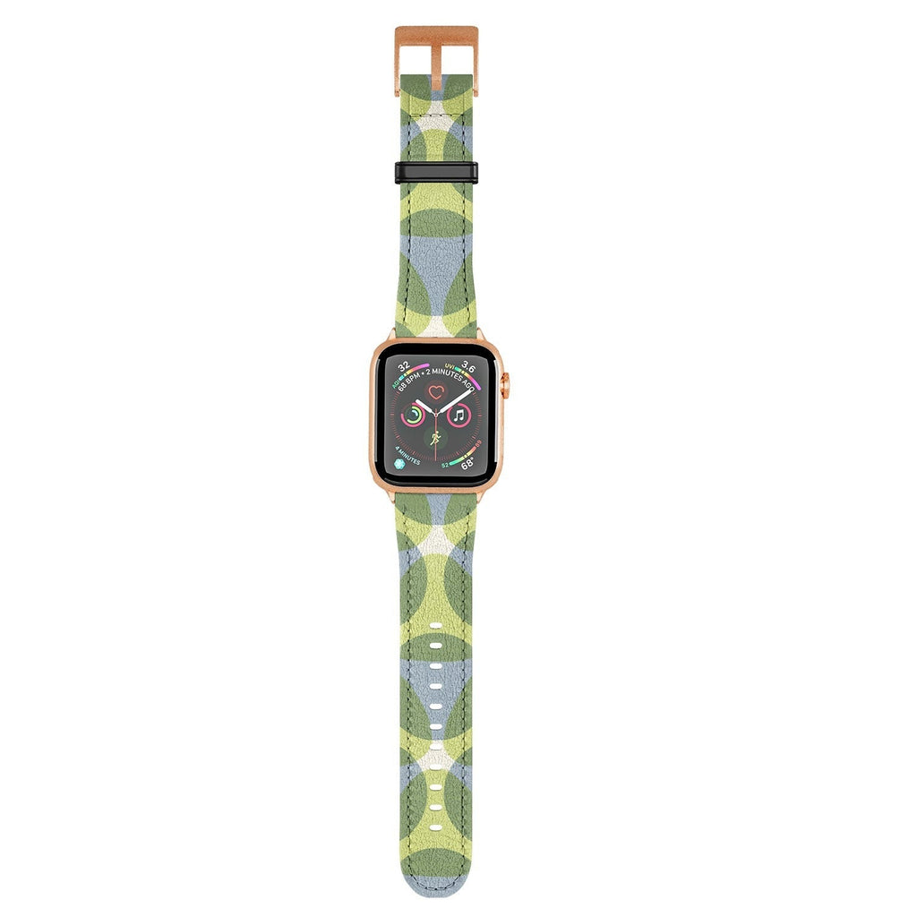 Marta Barragan Camarasa Stylish Retro Circle Apple Watch Band