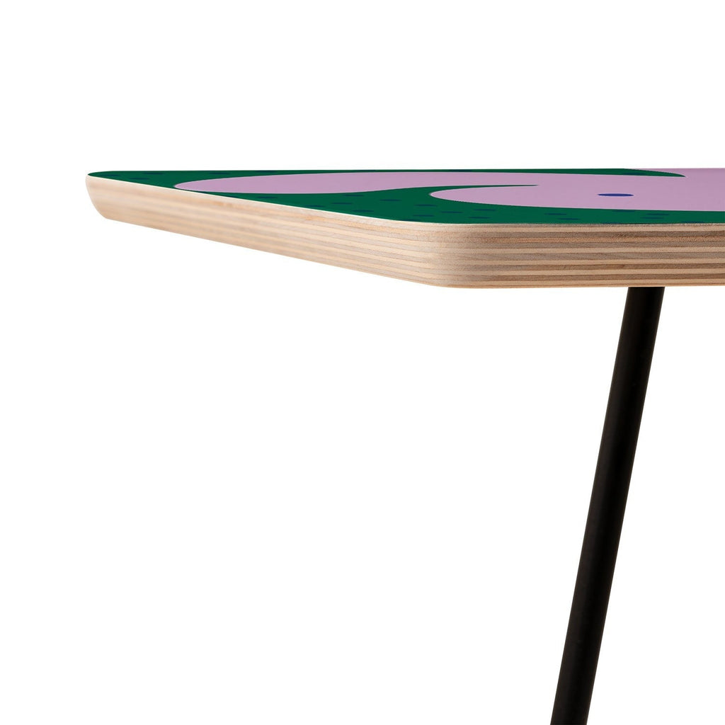 Camilla Foss Pebbles and Rabbit Side Table