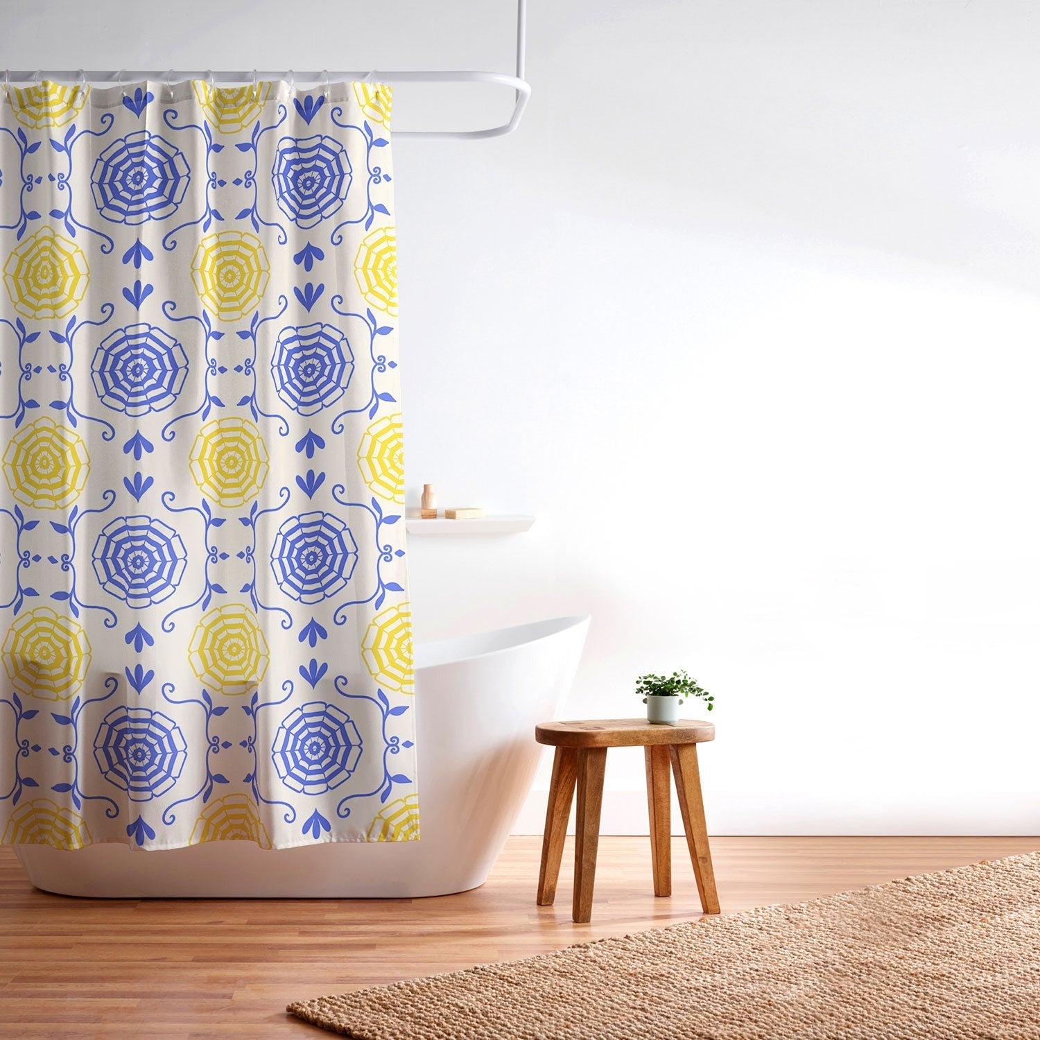Design by Spark Dolce Vita Parasols Shower Curtain