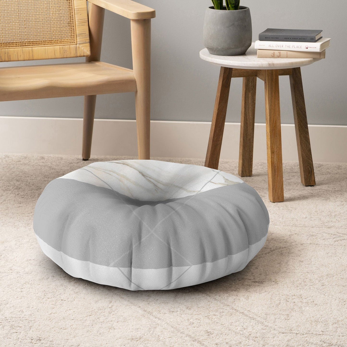 Iveta Abolina Alaskan Gelato Floor Pillow Round