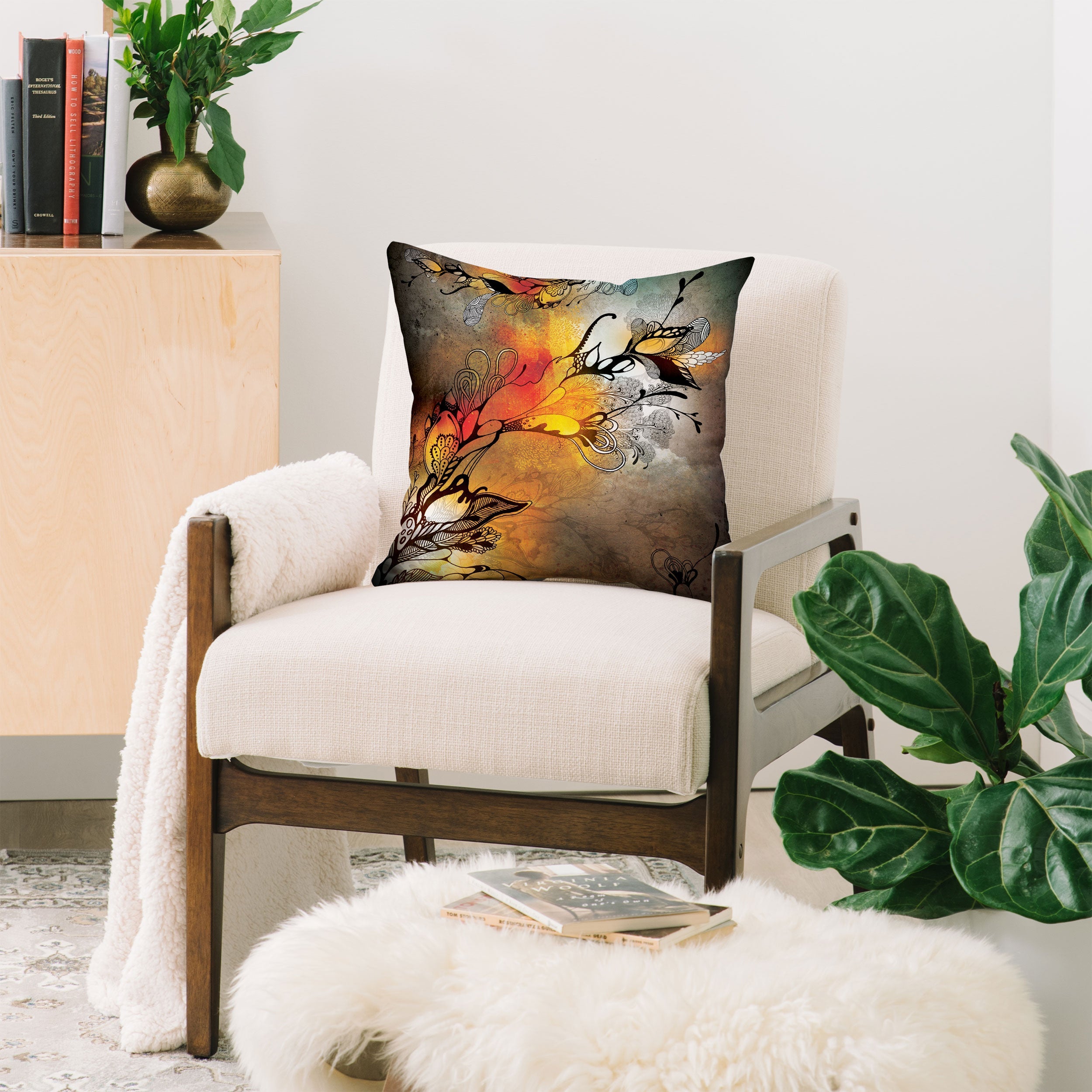 Iveta Abolina Before The Storm Throw Pillow