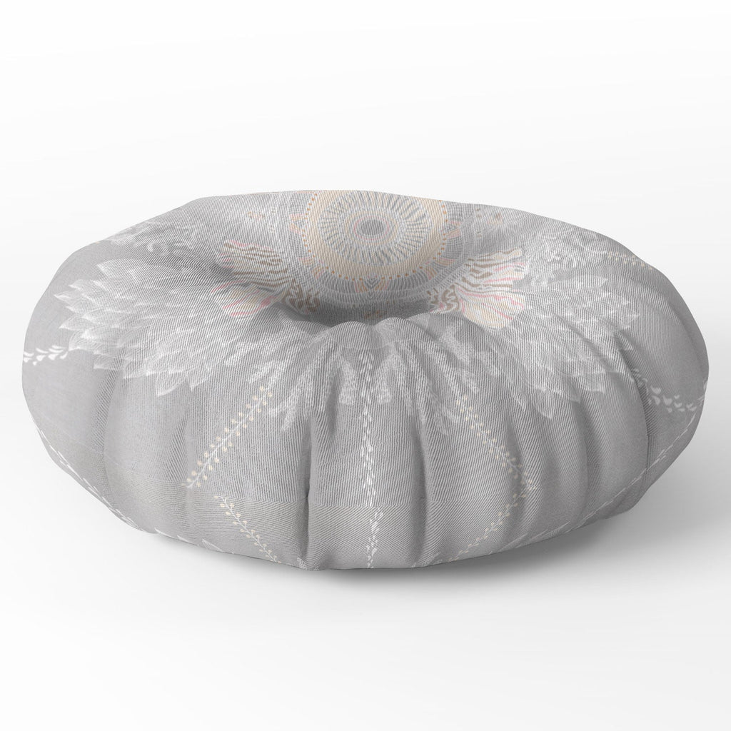 Iveta Abolina Bermuda Rose Floor Pillow Round