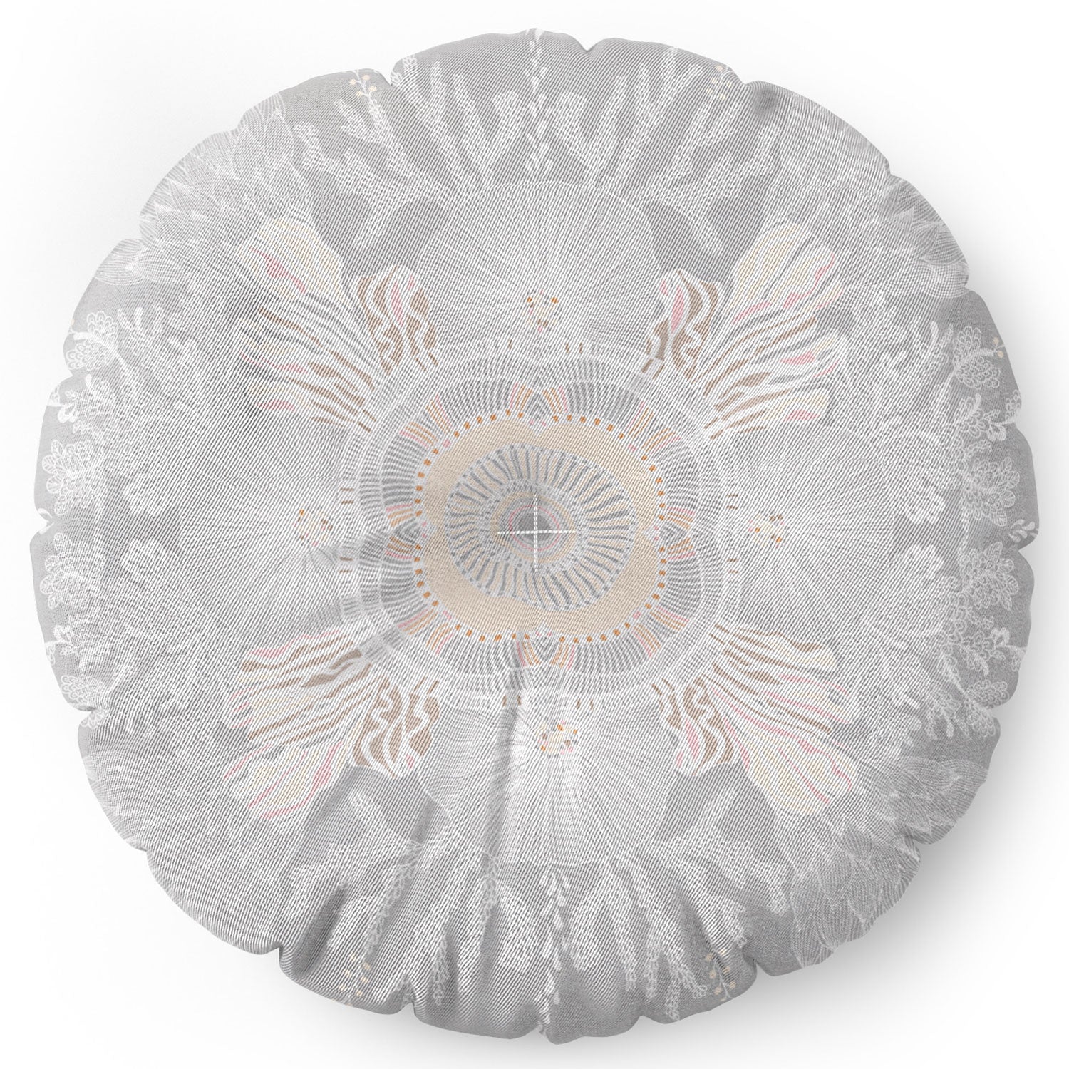 Iveta Abolina Bermuda Rose Floor Pillow Round