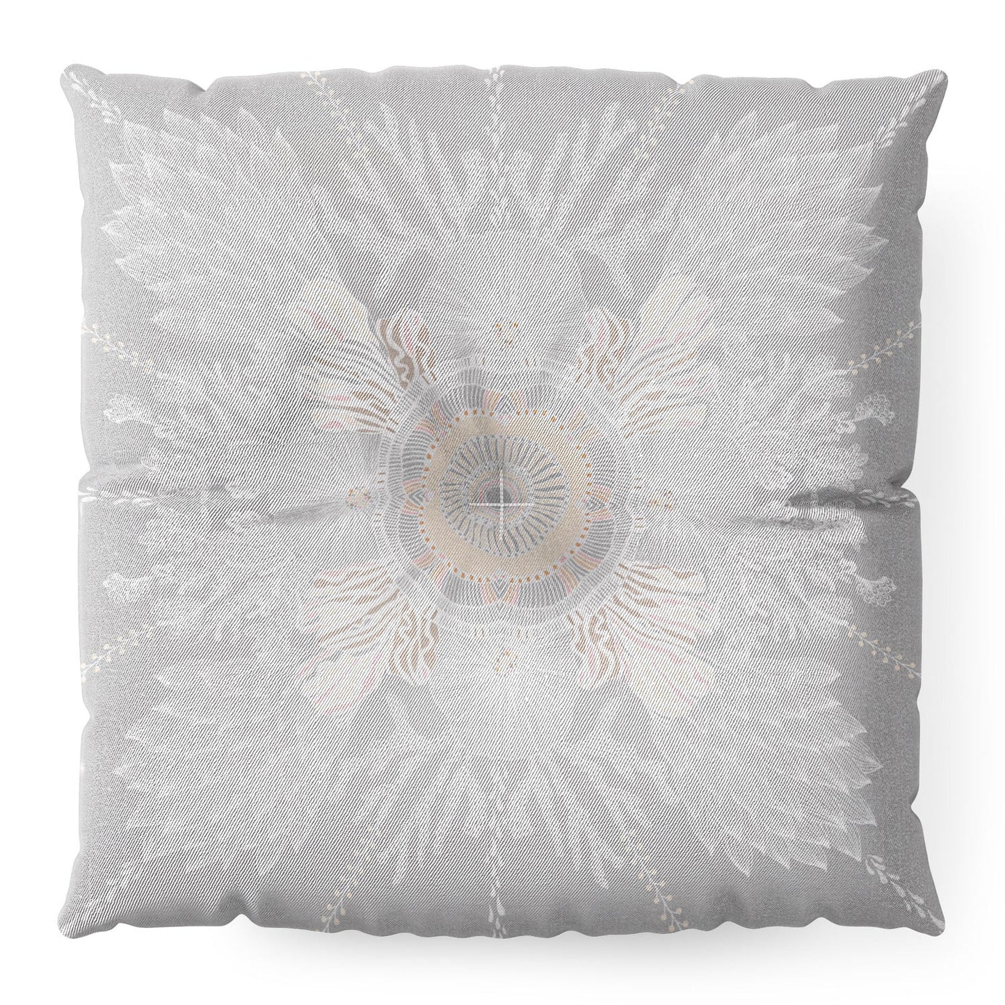 Iveta Abolina Bermuda Rose Floor Pillow Square
