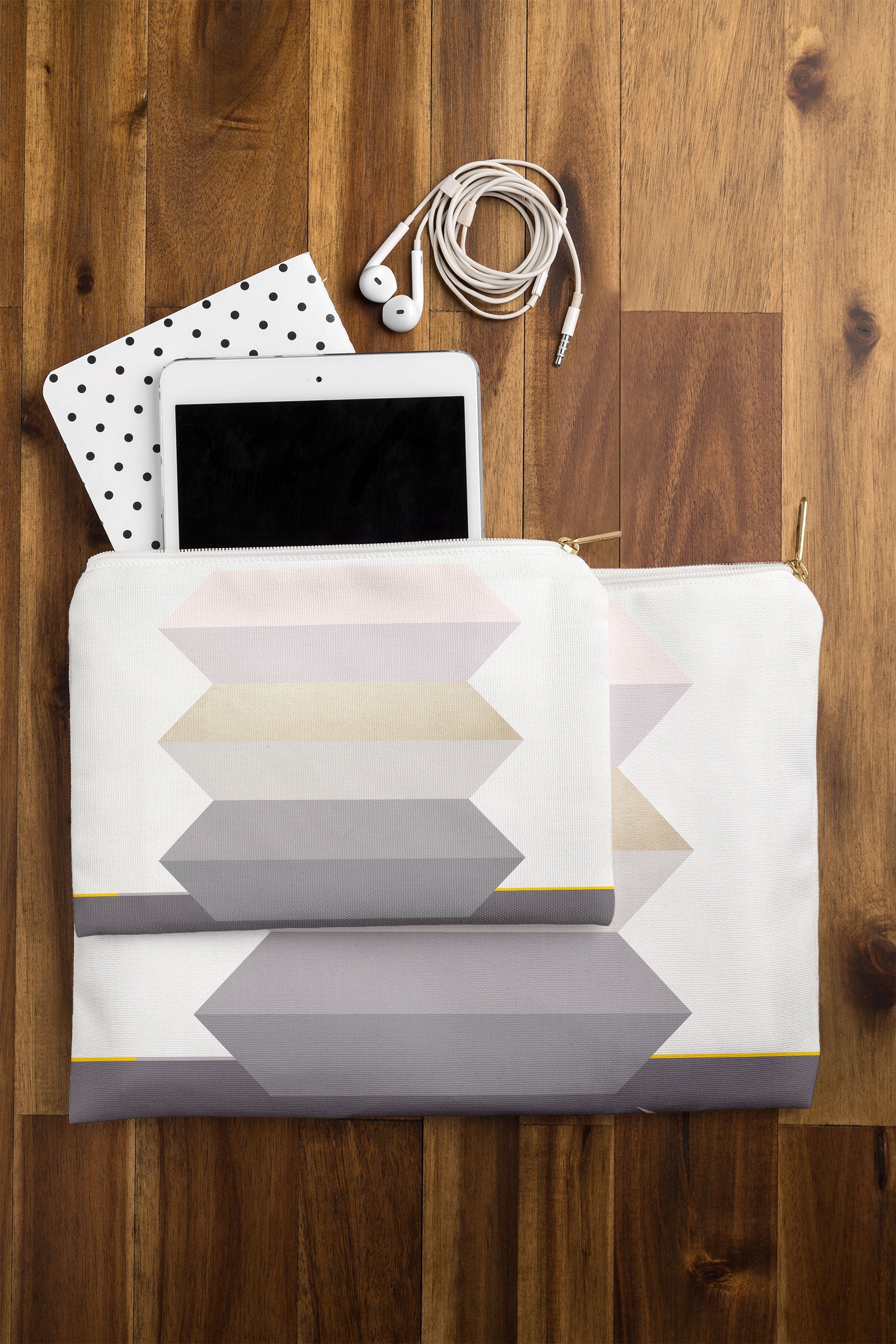 Iveta Abolina Bloc de couleur III Pouch