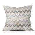 Iveta Abolina Chevron Confetti Throw Pillow