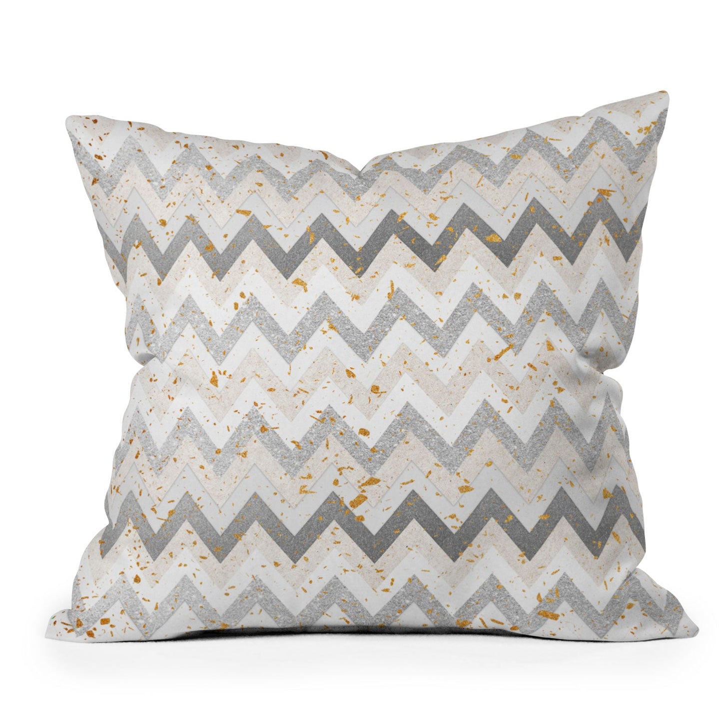 Iveta Abolina Chevron Confetti Throw Pillow