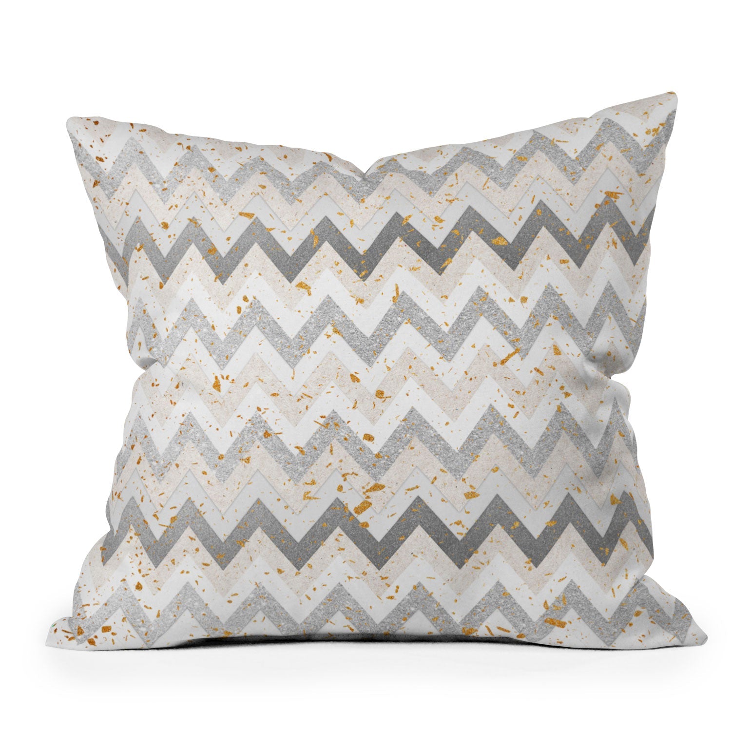 Iveta Abolina Chevron Confetti Throw Pillow