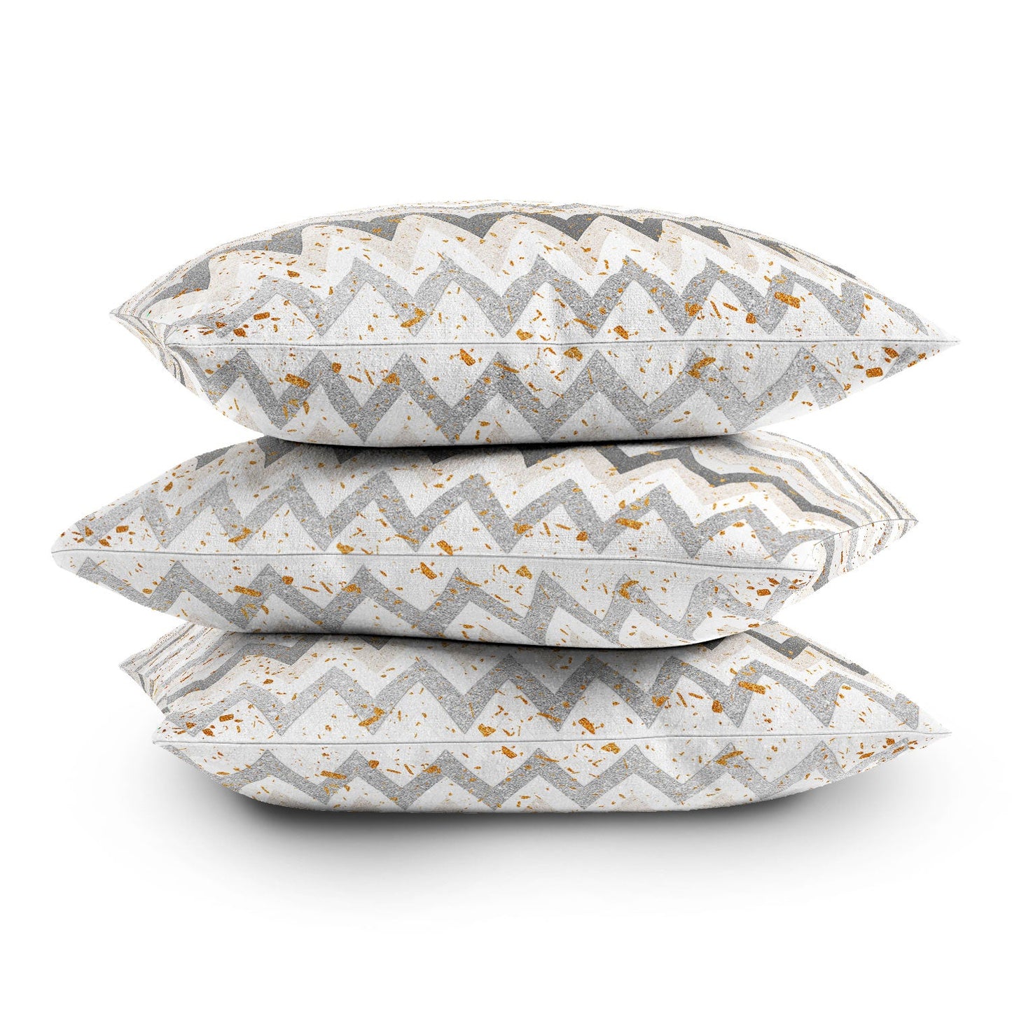 Iveta Abolina Chevron Confetti Throw Pillow