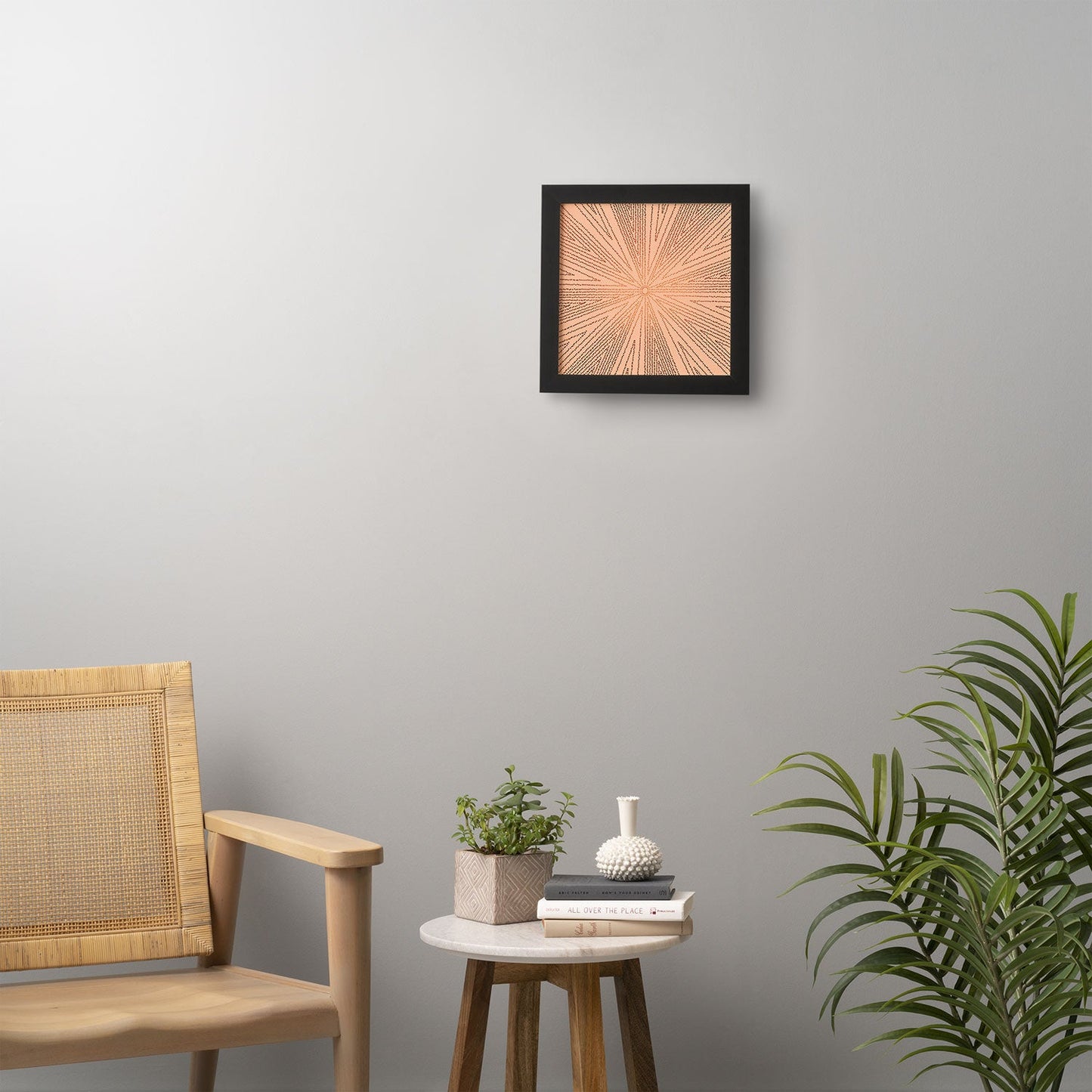 Iveta Abolina Copper Leaf Framed Wall Art