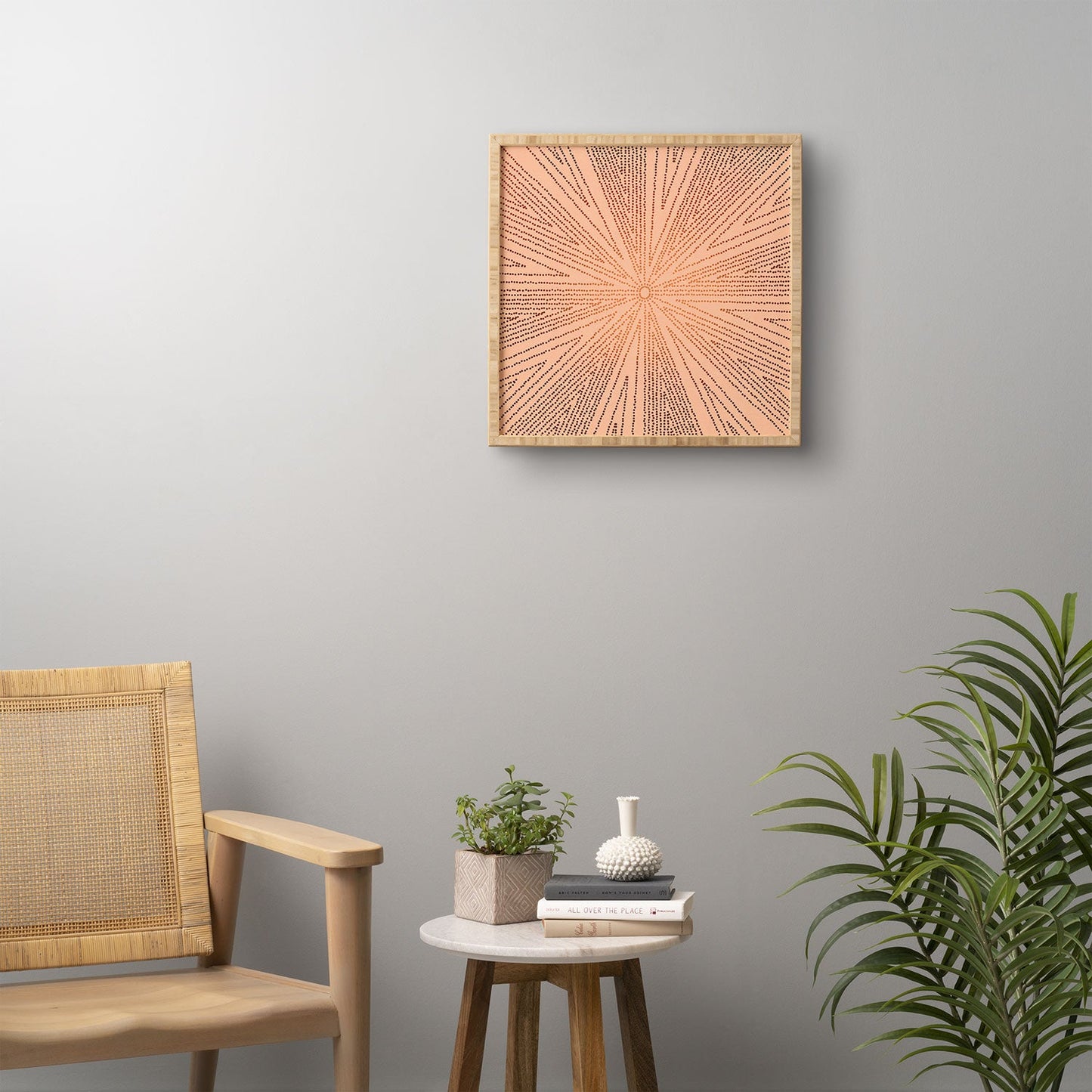 Iveta Abolina Copper Leaf Framed Wall Art