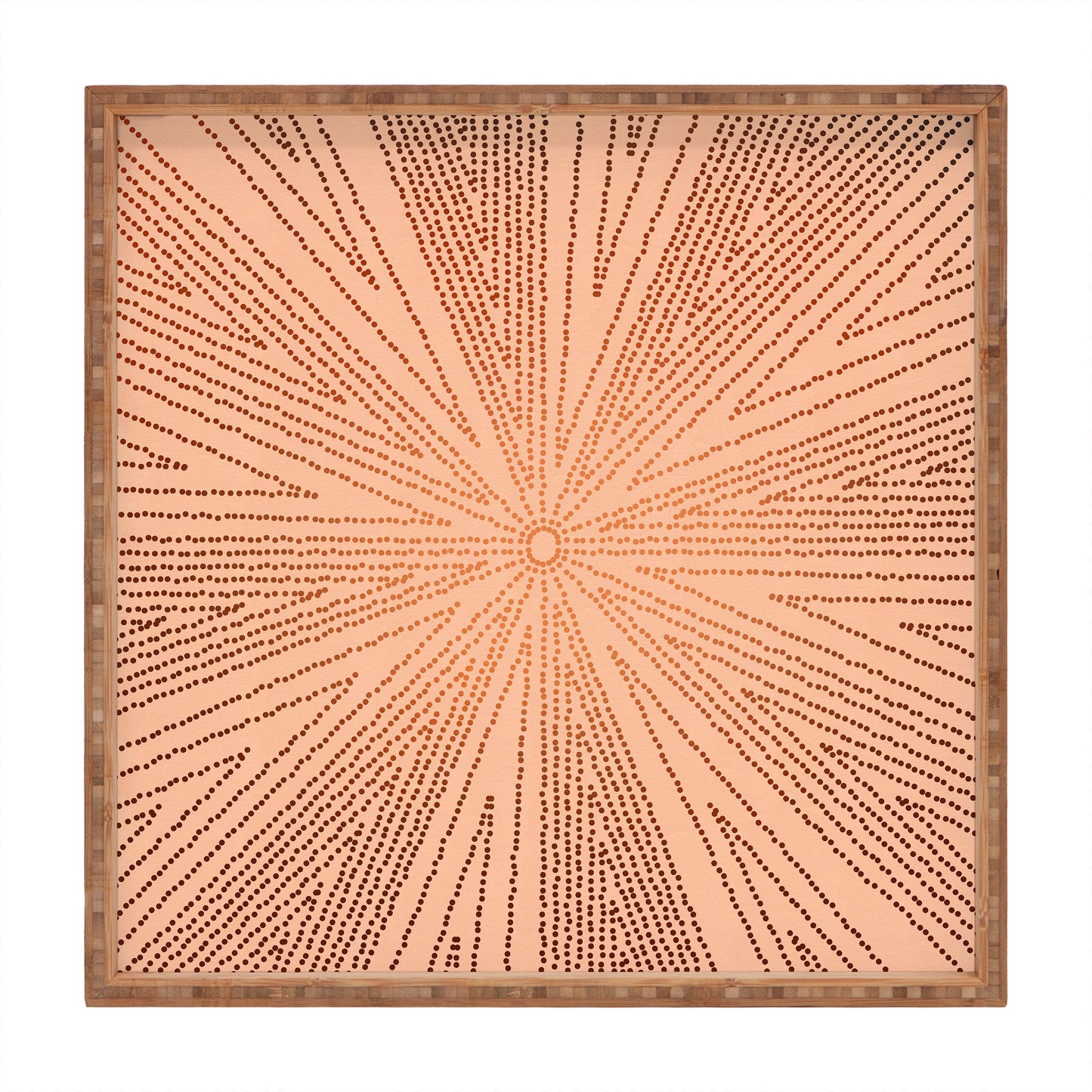 Iveta Abolina Copper Leaf Square Tray