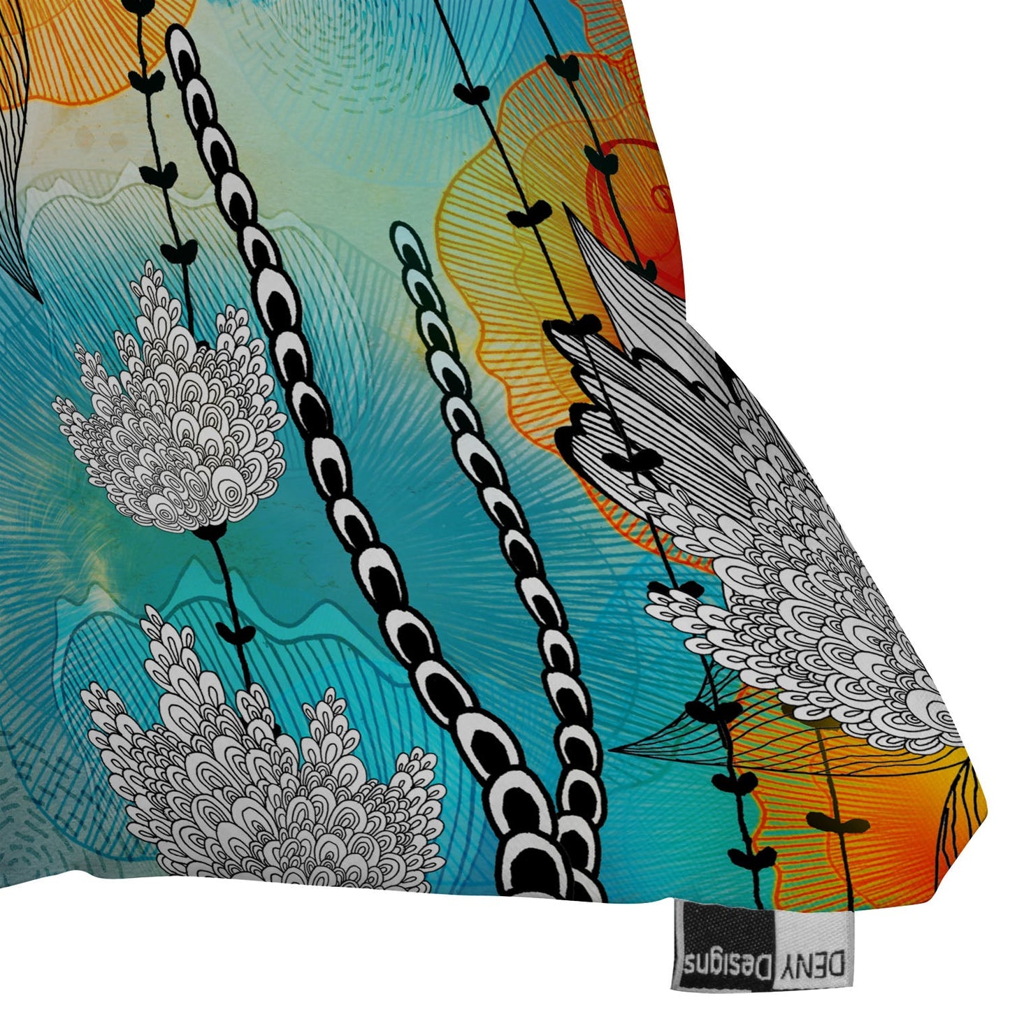 Iveta Abolina Coral Throw Pillow